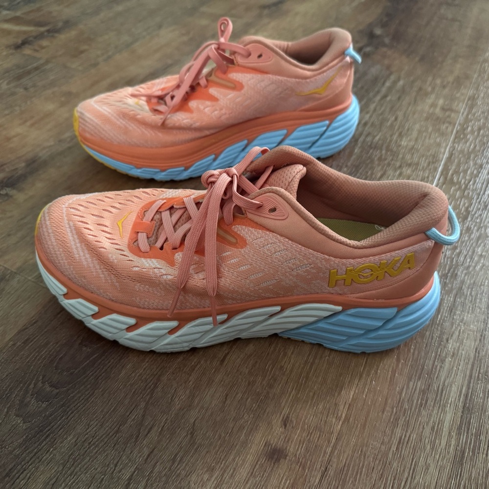 Women's HOKA Gaviota 4 Running Shoes - Picture 3 of 8